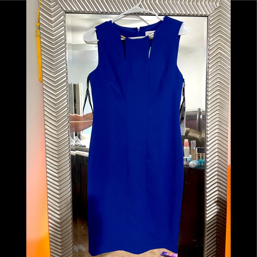 Royal Blue Calvin Klein Dress